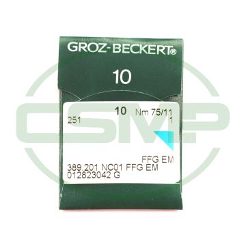 251FFG SIZE 75 PACK OF 10 NEEDLES GROZ BECKERT 251FFG SIZE 75 PACK OF 10 NEEDLES GROZ BECKERT