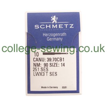 251 SES SIZE 90 PACK OF 10 NEEDLES SCHMETZ DISCONTINUED 251 SES SIZE 90 PACK OF 10 NEEDLES SCHMETZ DISCONTINUED