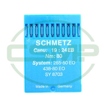 265-50EO SIZE 80 PACK OF 10 NEEDLES SCHMETZ DISCONTINUED