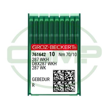 287WKH GEBEDUR SIZE 70 GROZ BECKERT PACK OF 10 NEEDLES