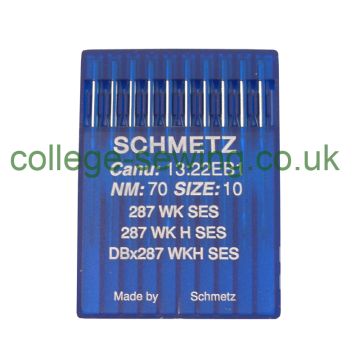 287WKH SES SIZE 70 PACK OF 10 NEEDLES SCHMETZ 287WKH SES SIZE 70 PACK OF 10 NEEDLES SCHMETZ