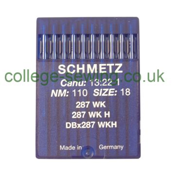 287WKH SIZE 110 PACK OF 10 NEEDLES SCHMETZ DISCONTINUED