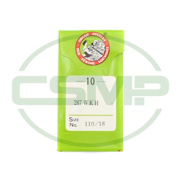287WKH SIZE 110 PACK OF 10 NEEDLES ORGAN