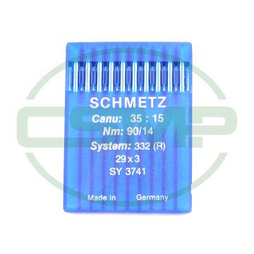 29 X 3 SIZE 90 PACK OF 10 NEEDLES SCHMETZ DISCONTINUED 29 X 3 SIZE 90 PACK OF 10 NEEDLES SCHMETZ DISCONTINUED