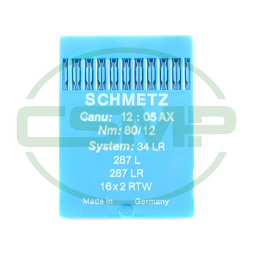 34LR SIZE 80 PACK OF 10 NEEDLES SCHMETZ DISCONTINUED