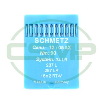 34LR SIZE 90 PACK OF 10 NEEDLES SCHMETZ DISCONTINUED