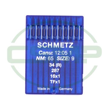 34R SIZE 65 PACK OF 10 NEEDLES SCHMETZ DISCONTINUED