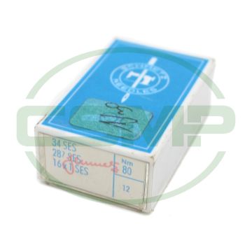 34 SES SIZE 80 PACK OF 10 NEEDLES SINGER DISCONTINUED 34 SES SIZE 80 PACK OF 10 NEEDLES SINGER DISCONTINUED