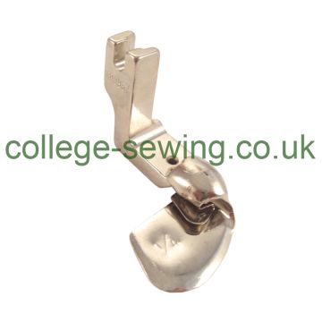 490357X1/4 UP TURN SINGLE FOLD HEMMING FOOT