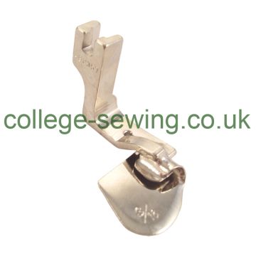 490357X3/16 UP TURN SINGLE FOLD HEMMING FOOT
