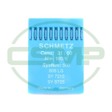505LG SIZE 180 PACK OF 10 NEEDLES SCHMETZ DISCONTINUED