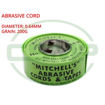 54H MITCHELLS ABRASIVE CORD 0.64mm 200g 54H MITCHELLS ABRASIVE CORD 0.64mm 200g