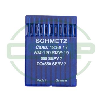 558 SERV7 SIZE 120 PACK OF 10 NEEDLES