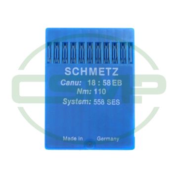 558SES SIZE 110 PACK OF 10 NEEDLES SCHMETZ 558SES SIZE 110 PACK OF 10 NEEDLES SCHMETZ