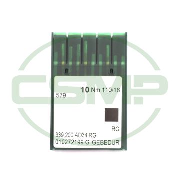579 GEBEDUR SIZE 110 GROZ BECKERT PACK OF 10 NEEDLES