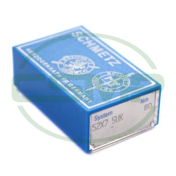 52X7 SUK SIZE 80 PACK OF 10 NEEDLES SCHMETZ DISCONTINUED