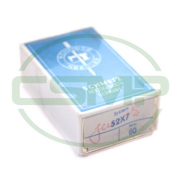 52X7 SIZE 80 PACK OF 10 NEEDLES SCHMETZ DISCONTINUED