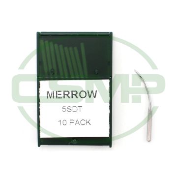 5SDT PACK OF 10 MERROW NEEDLES SIZE 5 NM110/18