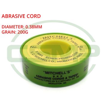 60-S MITCHELLS SILICONE CARBIDE CORD 0.38mm 200g 60-S MITCHELLS SILICONE CARBIDE CORD 0.38mm 200g
