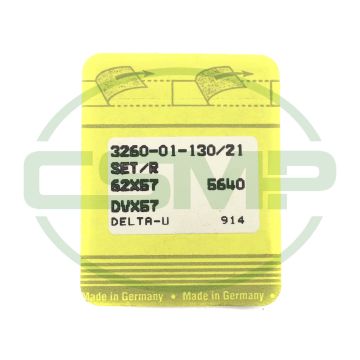 62X57X130 SINGER PACK OF 10 NEEDLES 3260-01 DISCONTINUED