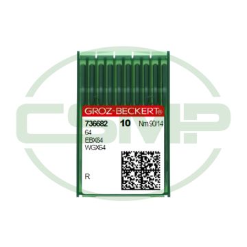 64 SIZE 90 PACK OF 10 NEEDLES GROZ BECKERT
