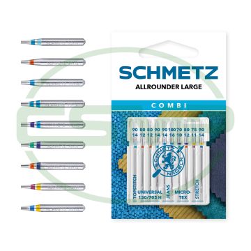 SCHMETZ COMBI ALLROUNDER LARGE PACK OF 10 CARDED SCHMETZ COMBI ALLROUNDER LARGE PACK OF 10 CARDED
