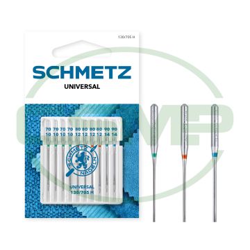SCHMETZ UNIVERSAL SIZE 70-90 PACK OF 10 CARDED