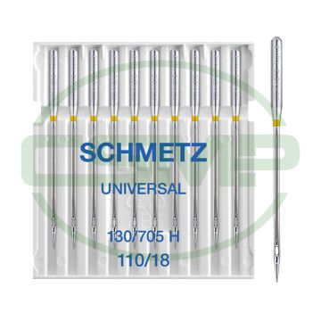 705 UNIVERSAL B10 SIZE 110/18 PACK OF 10 NEEDLES 705 UNIVERSAL B10 SIZE 110/18 PACK OF 10 NEEDLES