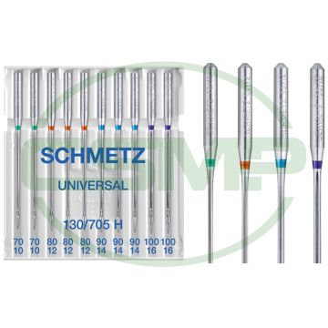 705 UNIVERSAL B10 SIZE 70/10 - 100/16 PACK OF 10 NEEDLES 705 UNIVERSAL B10 SIZE 70/10 - 100/16 PACK OF 10 NEEDLES