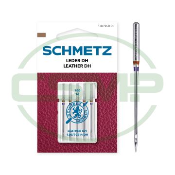 SCHMETZ LEATHER DH SIZE 100 PACK OF 5 CARDED SCHMETZ LEATHER DH SIZE 100 PACK OF 5 CARDED
