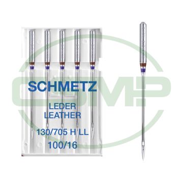 SCHMETZ LEATHER SIZE 100 PACK OF 5 NEEDLES SCHMETZ LEATHER SIZE 100 PACK OF 5 NEEDLES