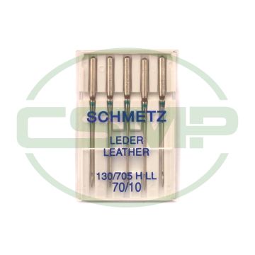 SCHMETZ LEATHER SIZE 70 PACK OF 5 NEEDLES SCHMETZ LEATHER SIZE 70 PACK OF 5 NEEDLES