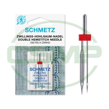 SCHMETZ DOUBLE WING 2.5MM SIZE 100 PACK OF 1 CARDED SCHMETZ DOUBLE WING 2.5MM SIZE 100 PACK OF 1 CARDED