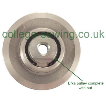 75MM PULLEY EFKA TAPERED WITH NUT