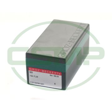 794FLM SIZE 180 GROZ BECKERT PACK OF 10 NEEDLES 794FLM SIZE 180 GROZ BECKERT PACK OF 10 NEEDLES