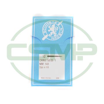 794HFR SIZE 140 PACK OF 10 NEEDLES SCHMETZ 794HFR SIZE 140 PACK OF 10 NEEDLES SCHMETZ