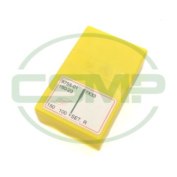 7X33 SIZE 160 PACK OF 10 NEEDLES SINGER DISCONTINUED 7X33 SIZE 160 PACK OF 10 NEEDLES SINGER DISCONTINUED