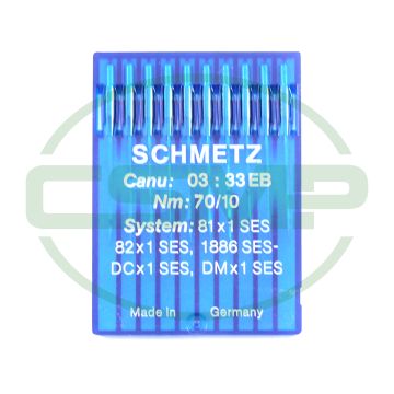 81X1SES SIZE 70 PACK OF 10 NEEDLES SCHMETZ