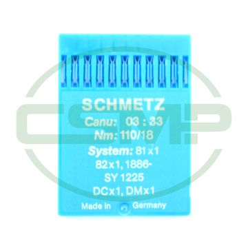 81X1 SIZE 110 PACK OF 10 NEEDLES SCHMETZ