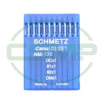 81X1 SIZE 130 PACK OF 10 NEEDLES SCHMETZ 81X1 SIZE 130 PACK OF 10 NEEDLES SCHMETZ