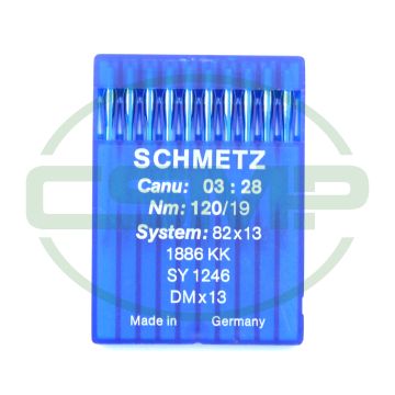 82X13 SIZE 120 PACK OF 10 NEEDLES SCHMETZ DISCONTINUED