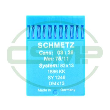 82X13 SIZE 75 PACK OF 10 NEEDLES SCHMETZ DISCONTINUED
