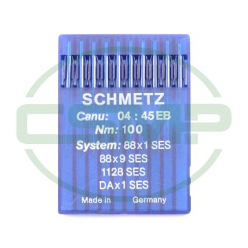 88X1 SES SIZE 100 PACK OF 10 NEEDLES SCHMETZ 88X1 SES SIZE 100 PACK OF 10 NEEDLES SCHMETZ