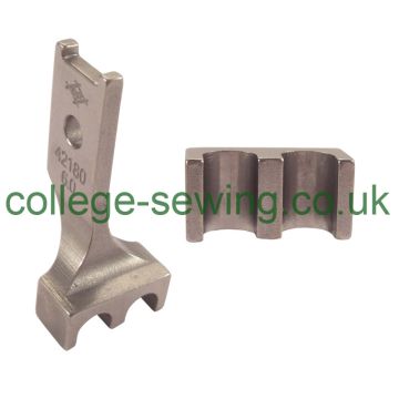 9104218004X1/4 6MM OUTSIDE DOUBLE PIPING FOOT PFAFF 9104218004X1/4 6MM OUTSIDE DOUBLE PIPING FOOT PFAFF