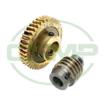 91-066675-90/000 WORM WHEEL PAIR PFAFF 3306 GENUINE 91-066675-90/000 WORM WHEEL PAIR PFAFF 3306 GENUINE