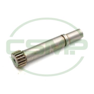 91-182073-05000 FEED SHAFT AND GEAR GENUINE PFAFF