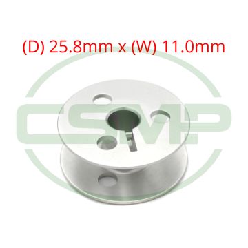 91-266906-05 ALU SPOOL LARGE CAP PFAFF 1525 GENUINE