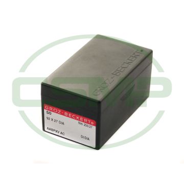 92X27 DIA SIZE 250 PACK OF 10 NEEDLES GROZ BECKERT