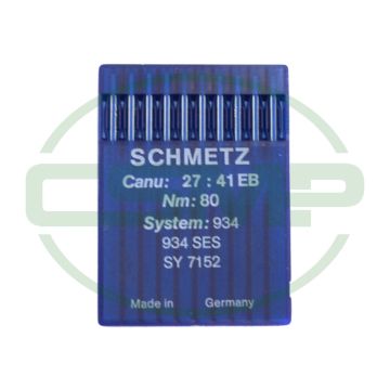 934 SES SIZE 80 PACK OF 10 NEEDLES SCHMETZ 934 SES SIZE 80 PACK OF 10 NEEDLES SCHMETZ
