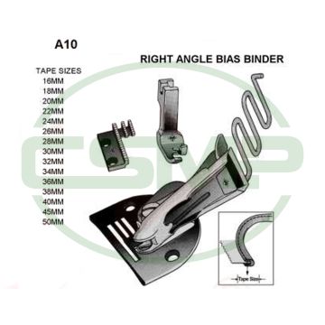 A10SX28MMC RIGHT ANGLE BINDER